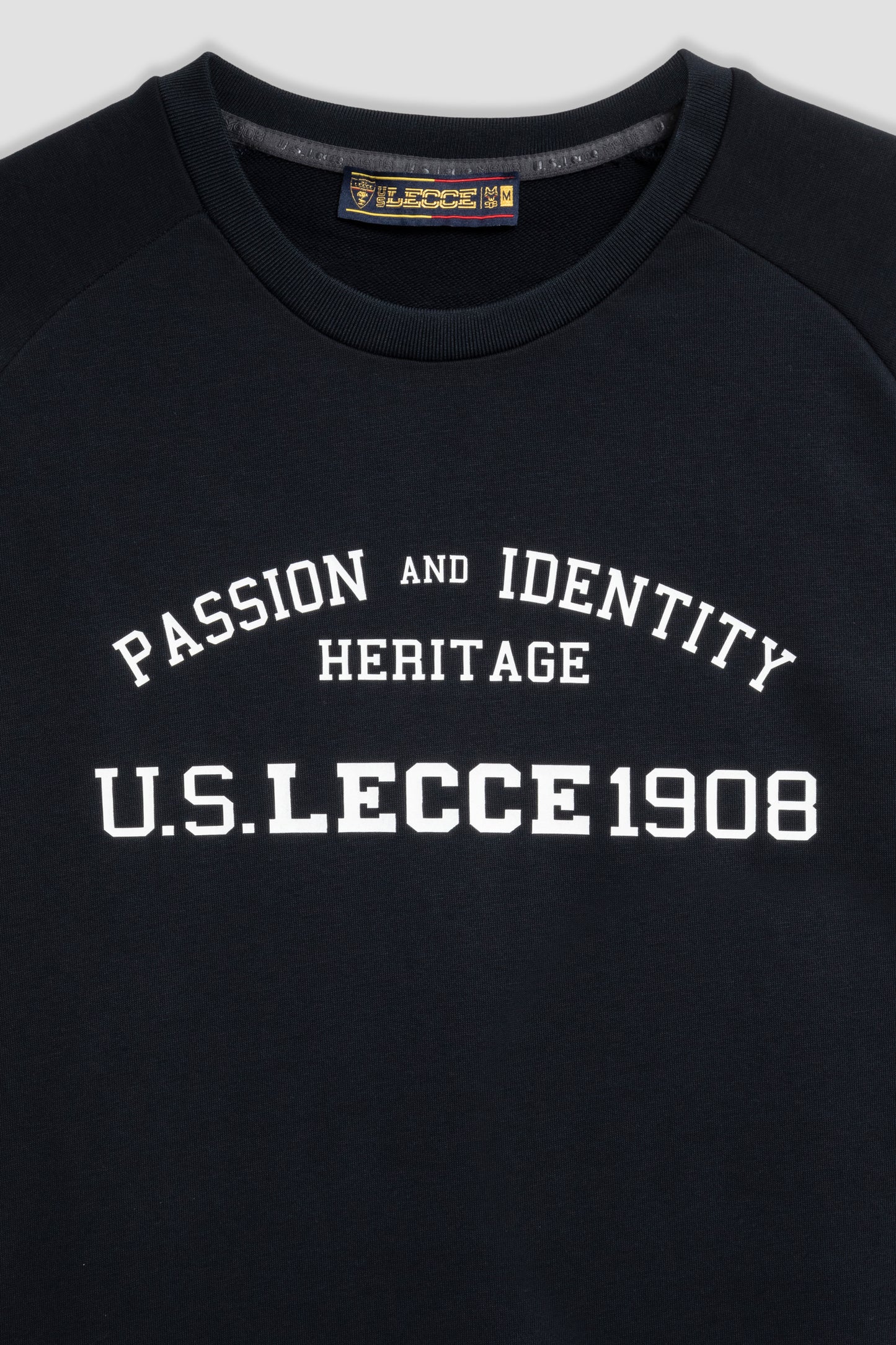 Felpa blu navy US Lecce Heritage