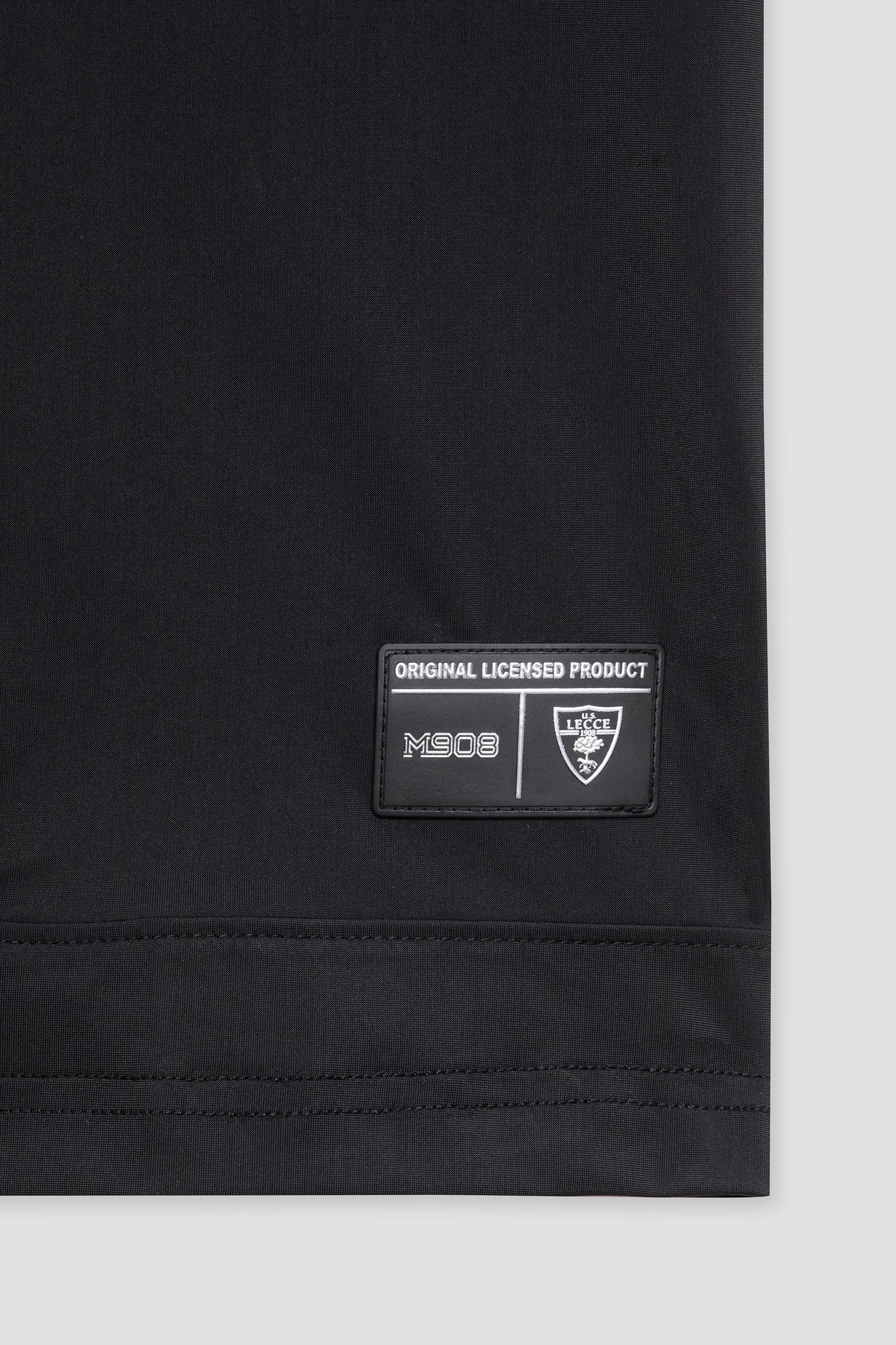 T-shirt di rappresentanza nera in nylon