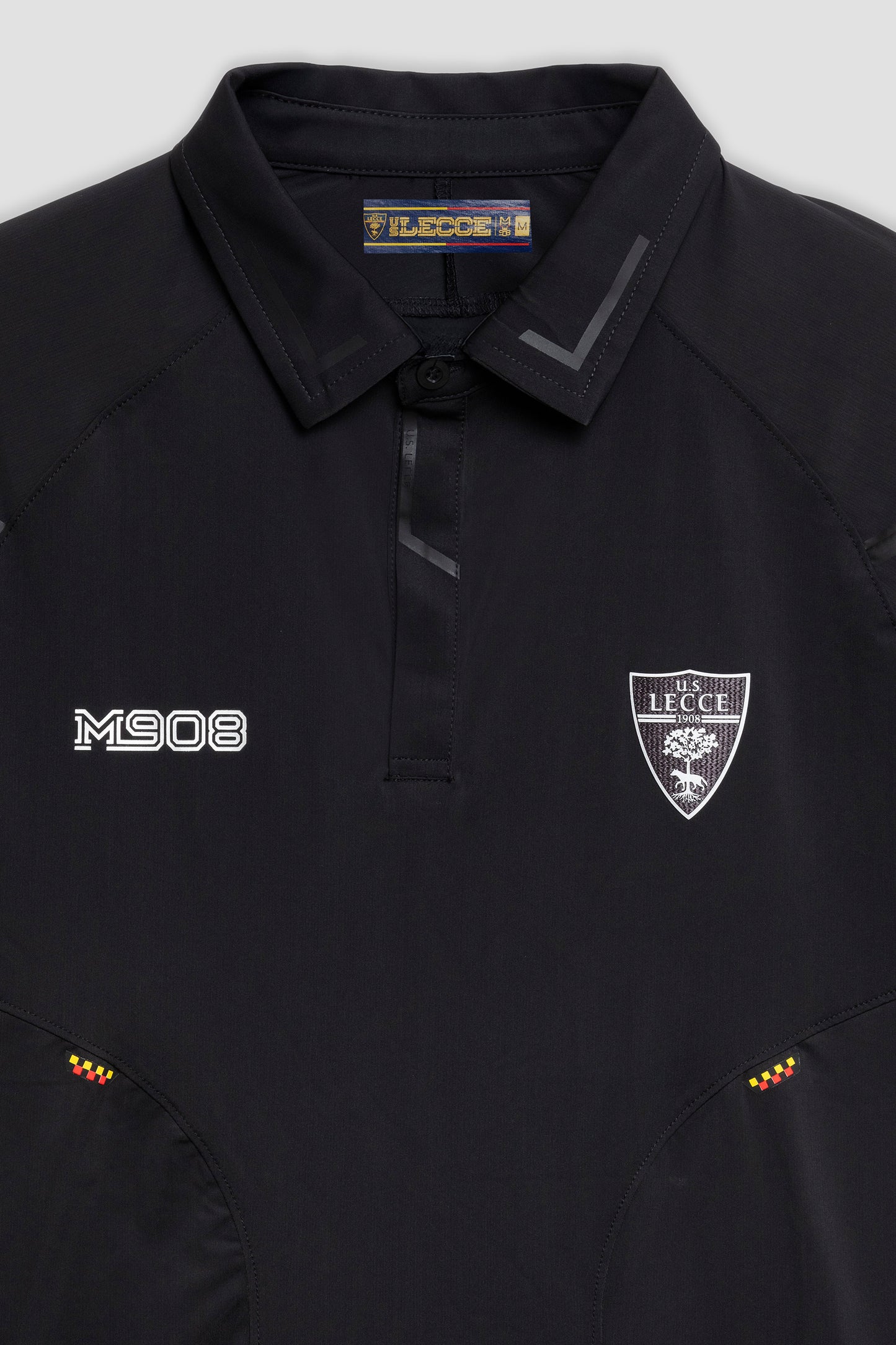 Polo di rappresentanza nera in nylon