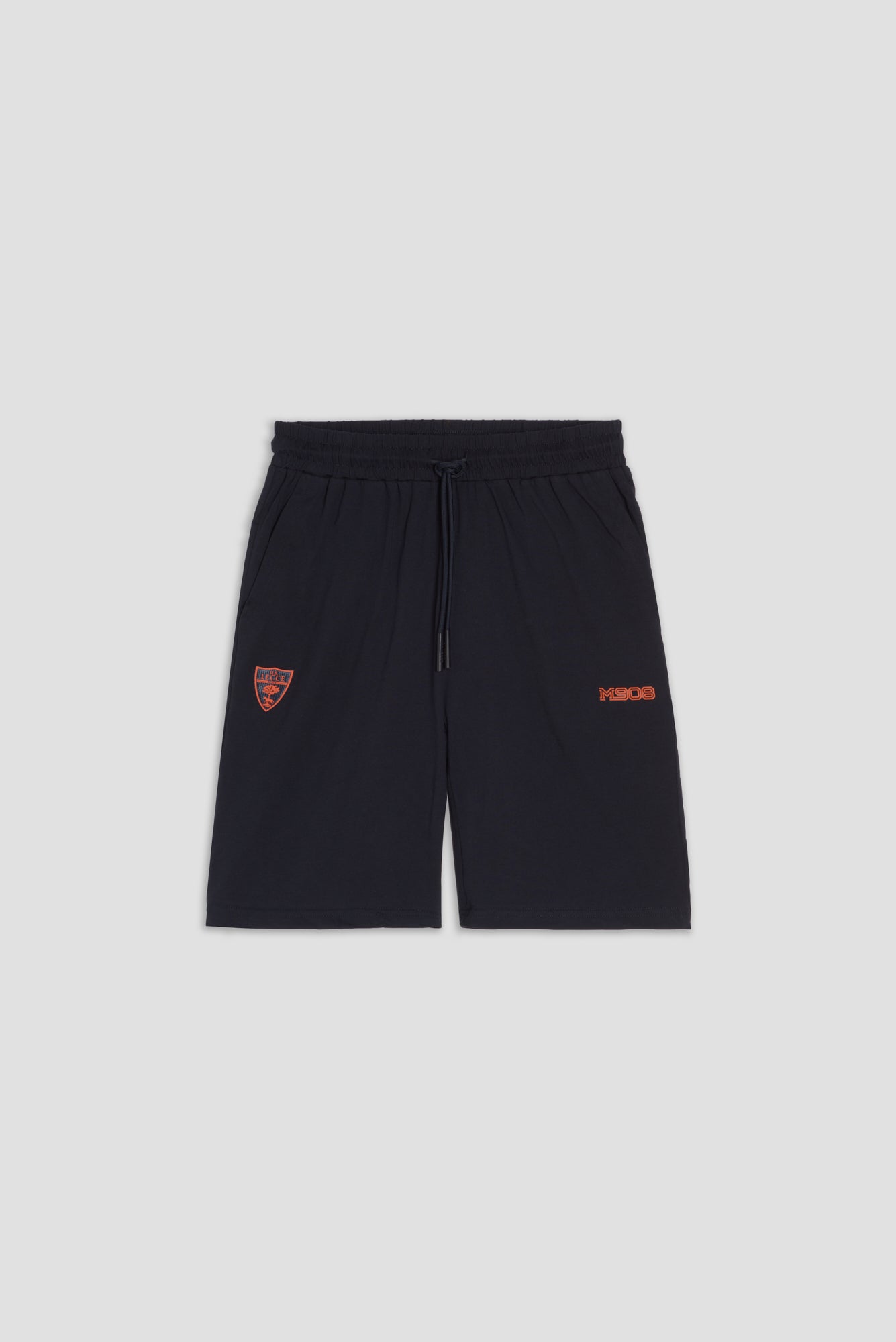 Men's blue cotton shorts