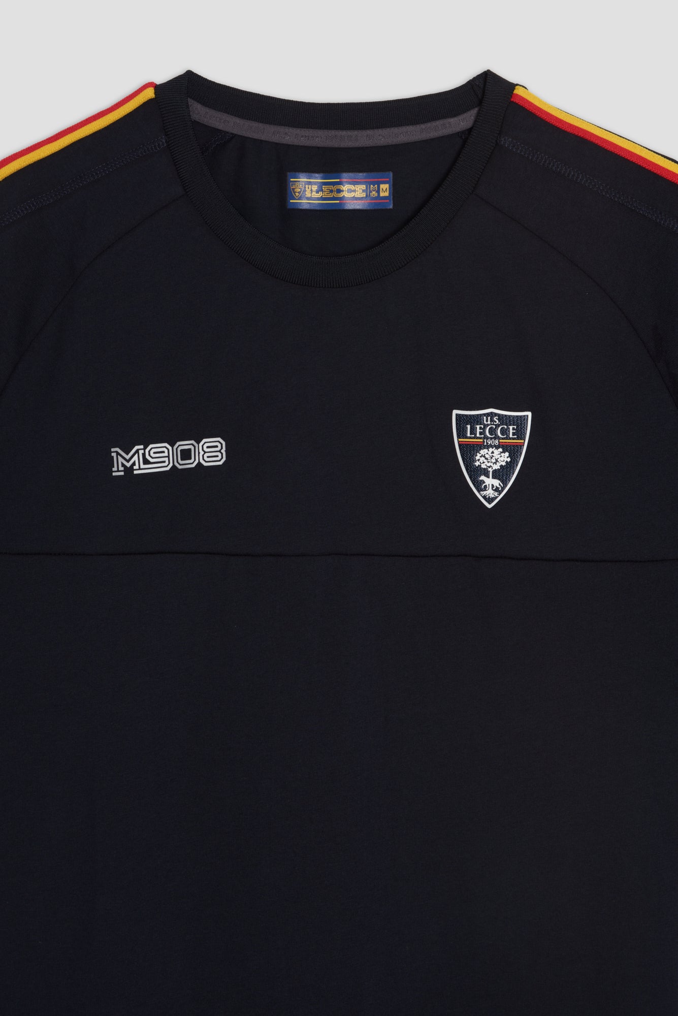 Striped blue cotton t-shirt