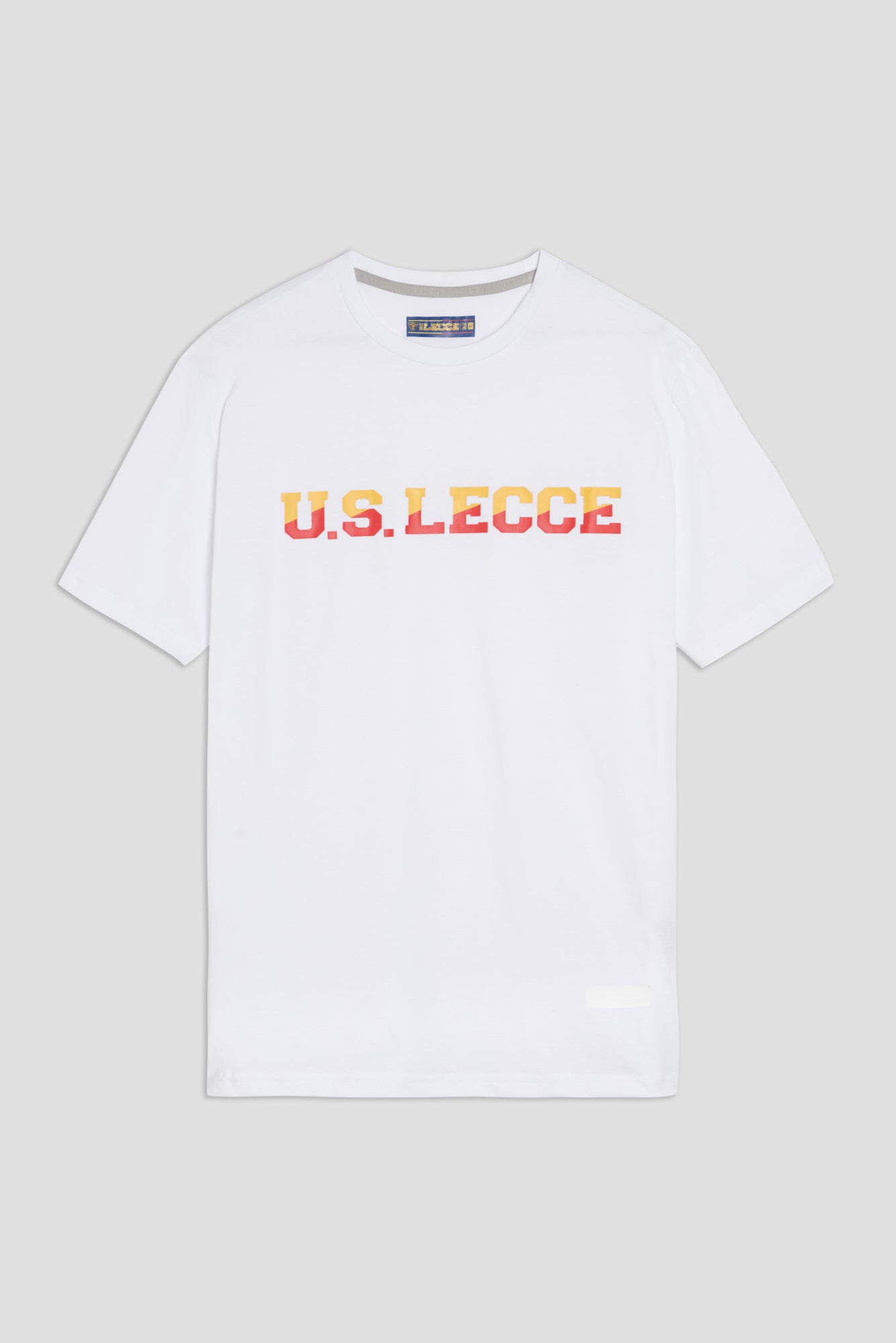 College style t-shirt - Yellow/red