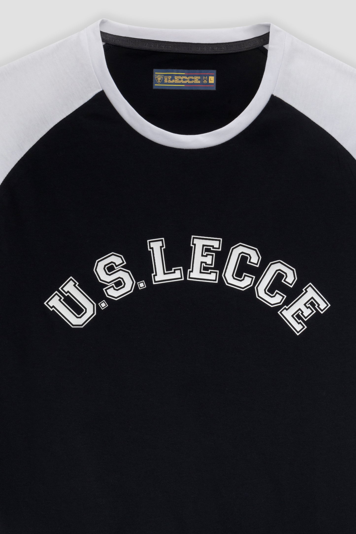 T-shirt college blu navy/bianca