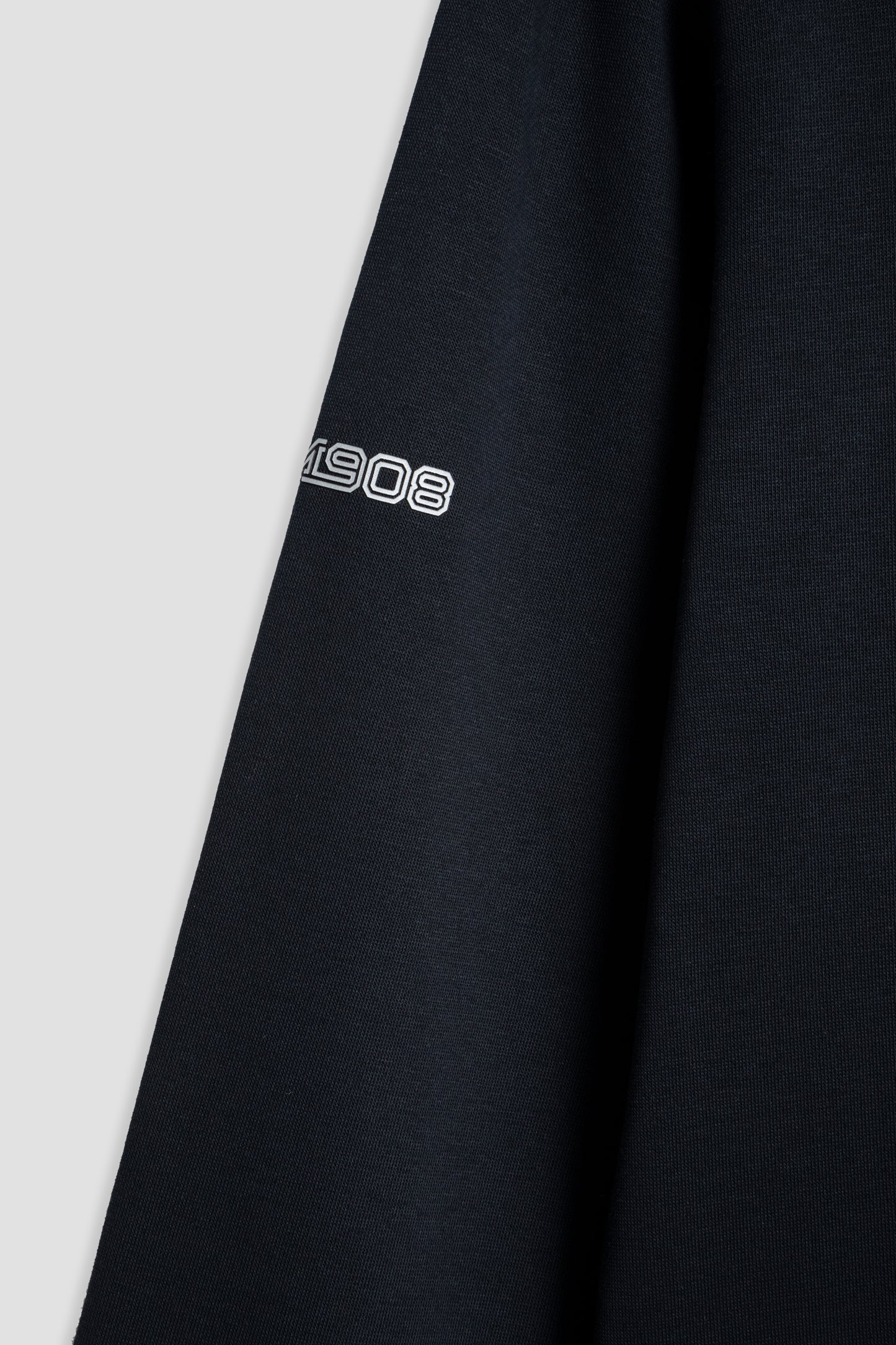 Felpa blu navy con cappuccio