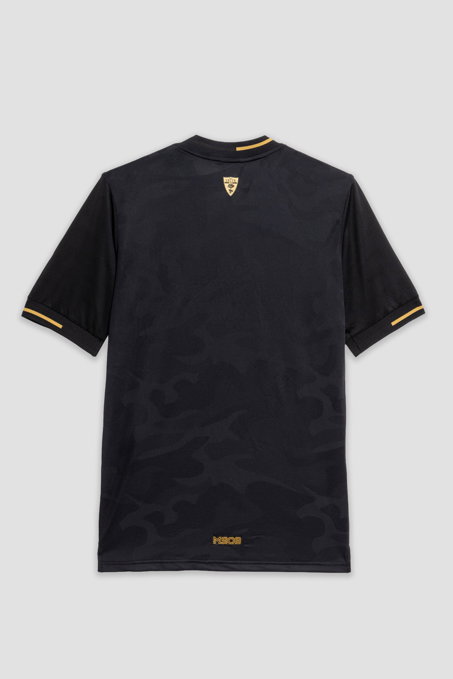 Black and gold pre-match t-shirt