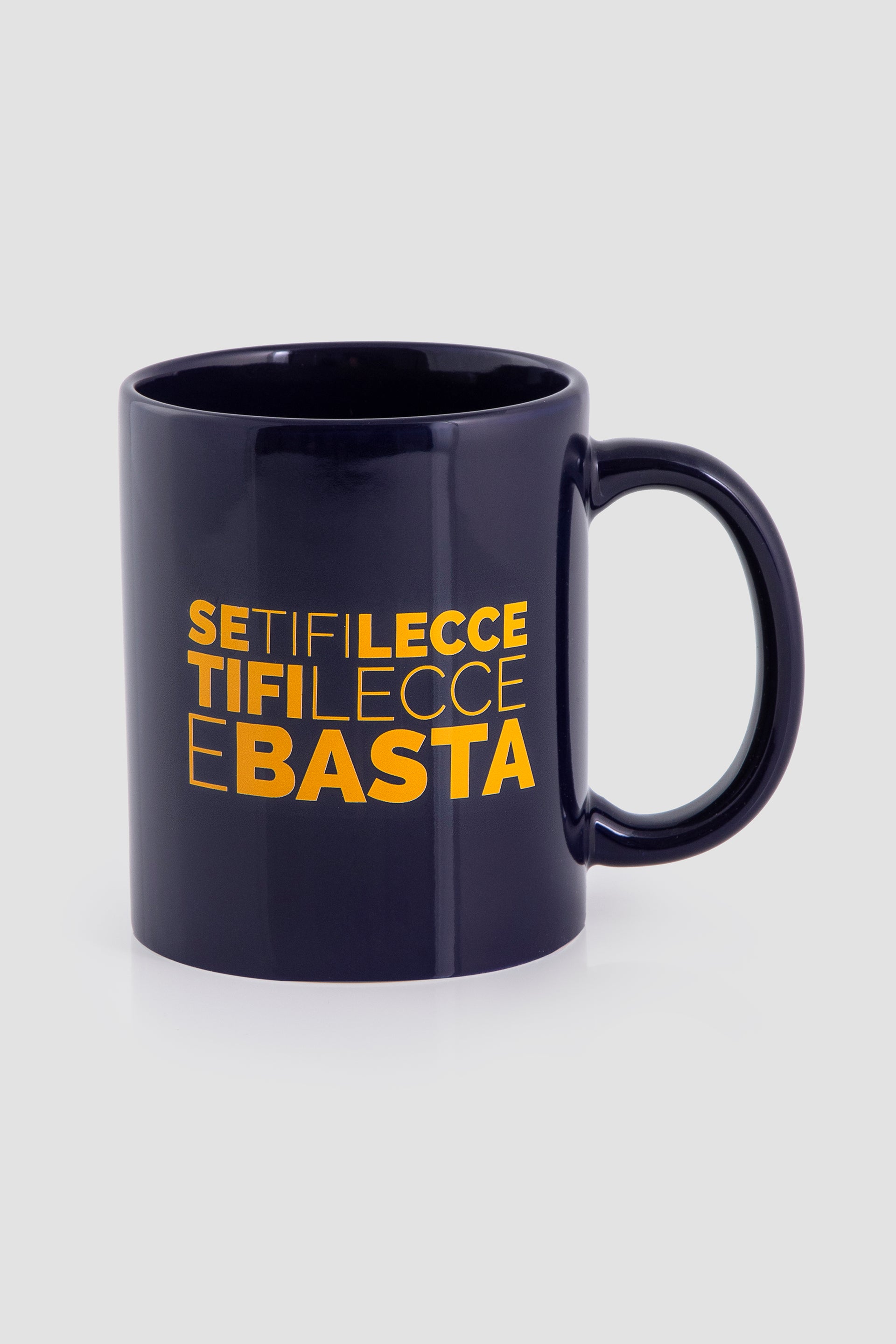 Tazza blu "Tifi Lecce e basta"