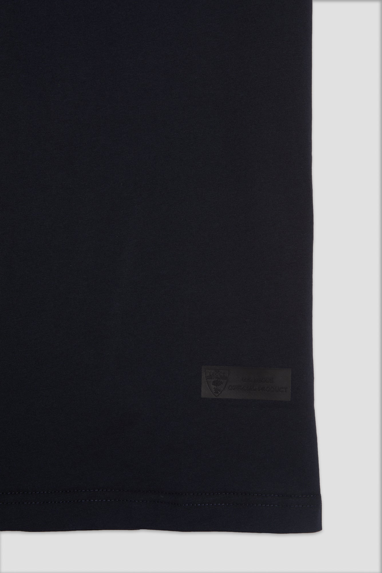 Striped blue cotton t-shirt